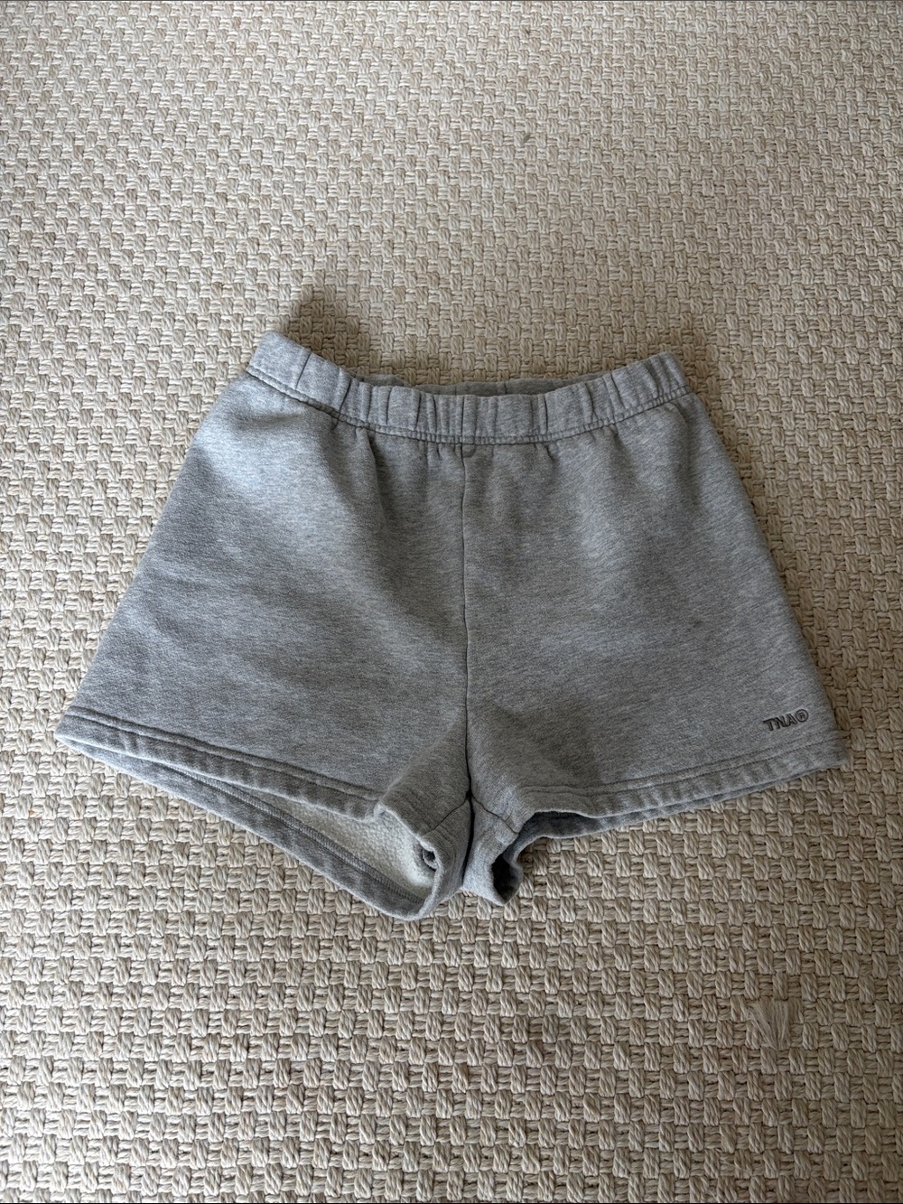 tna cozy fleece perfect fit sweat short